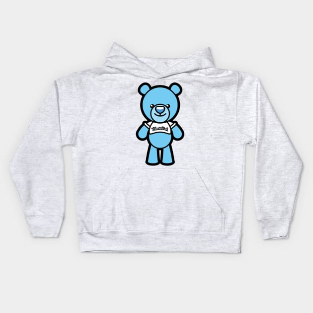 Toonie, The Tooniefied Bear Kids Hoodie by Tooniefied